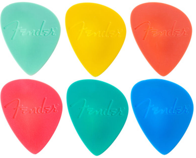 Offset Picks Multi Colour Multicolore