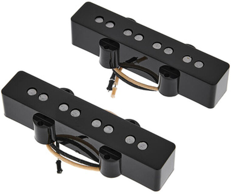 Pure Vintage 66 J-Bass PU-Set Noir