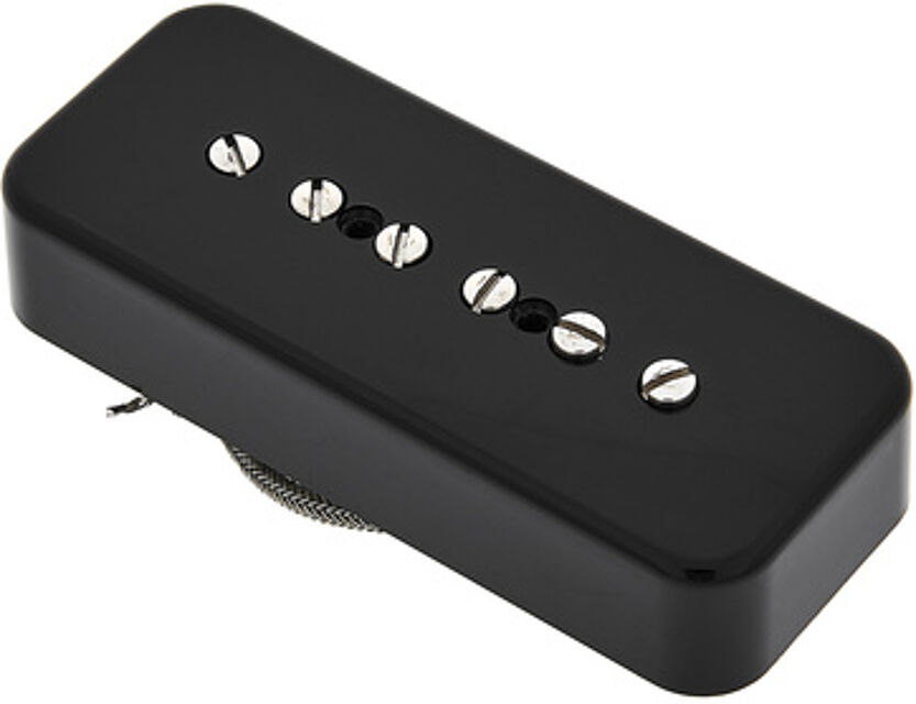 Hot Q. Coil P-90 Soapbar BR BK Black
