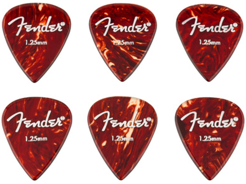 Aero Acrylic Picks 1,25 Imitation écaille de tortue