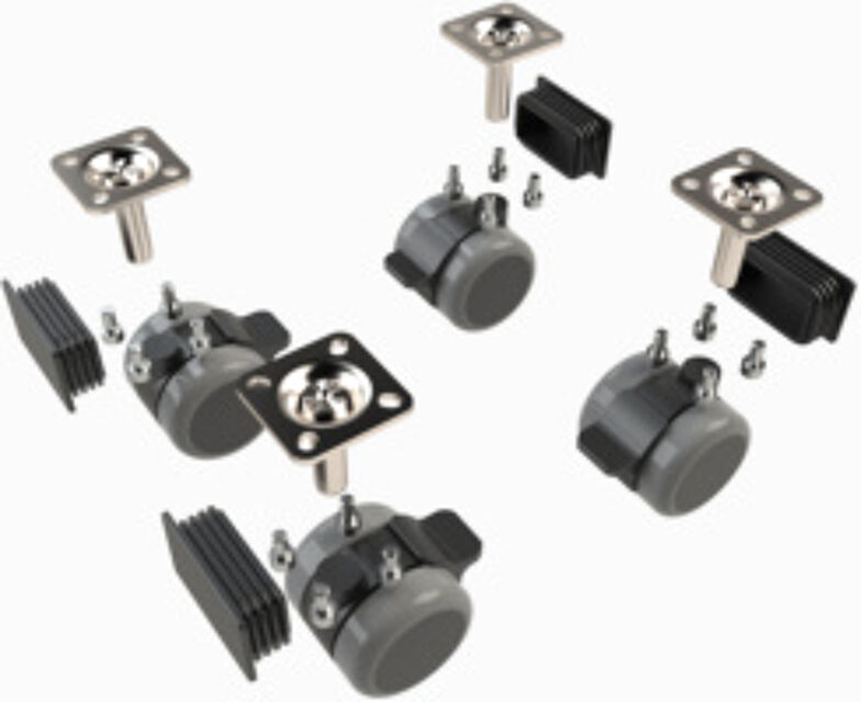 Caster Set with 4 casters