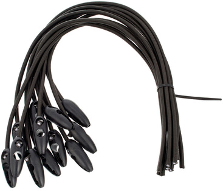 Spannflex 50cm Black 12pcs. noir