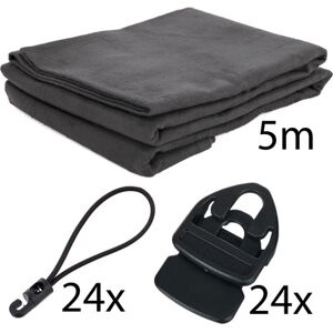 Stairville Molton Set Black 5x3m Noir