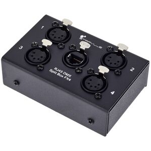 Stairville RJ45 DMX Split Box FX4-5pin