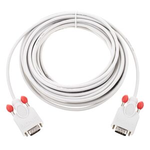 Lindy RS232 Cable 9pin male/male 10m gris