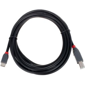 Lindy 3m USB 2.0 Typ C/B Anthra Noir