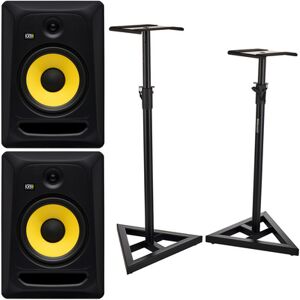 KRK RP8 RoKit Classic Stand Bundle