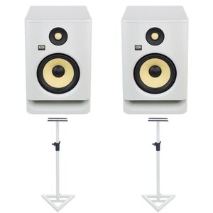 KRK Rokit RP7 G4 Wh Stand Bundle