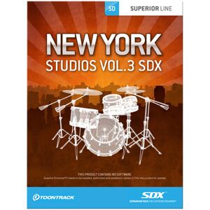 Toontrack SDX New York Studios Vol. 3