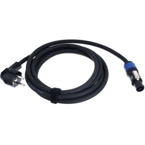 Cordial Power Twist Cable 3m Angled