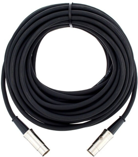 18440-10 MIDI Cable Black Noir