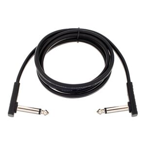 Rockboard Flat Patch Cable Black 100 cm noir