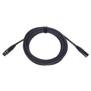 Ernie Ball Mic Cable PVC 20ft BK Noir