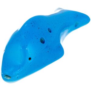 Thomann Ocarina 4H C Piccolo Dolphin B Bleu