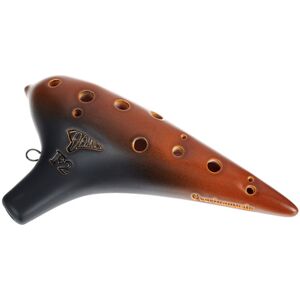 ocarinamusic 12-H Ocarina F2 Signature SF Noir