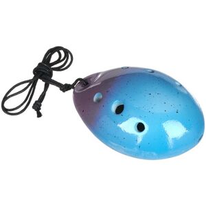 Thomann Ocarina 7H G Alto Shell BV light blue