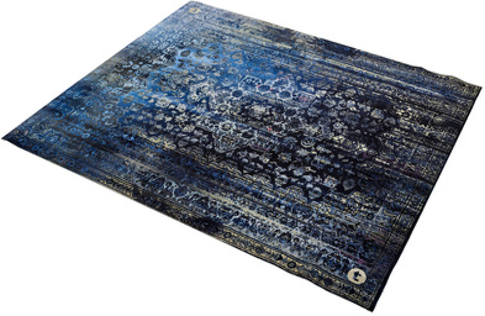 Drum Rug Vintage Blue Vintage Blue