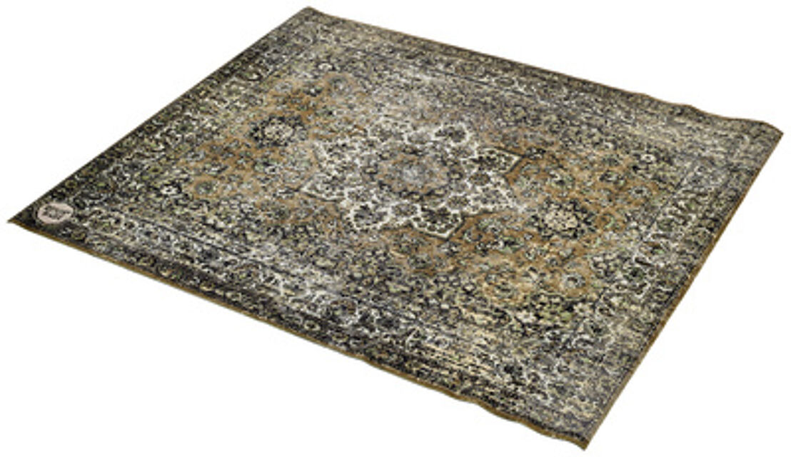 Club Drum Rug Green Green
