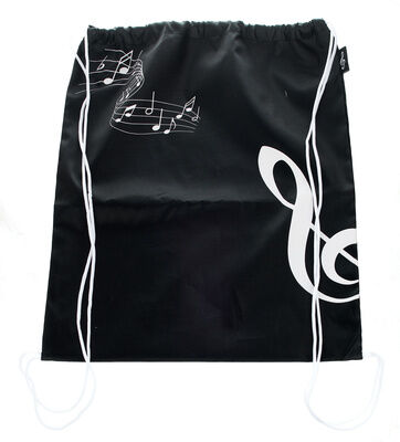 agifty Gym Bag with G-Clef Black Noir