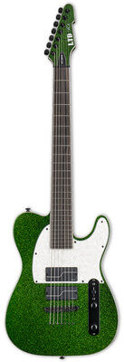 ESP LTD SCT 607 Baritone GSP Green Sparkle