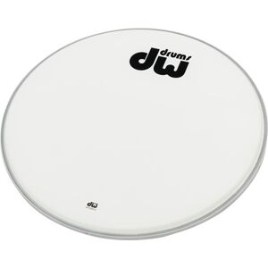 DW 22 Bass Drum Resonant Head W Blanche