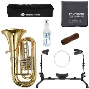 Thomann Little Bear Bb-Tuba Set Noir