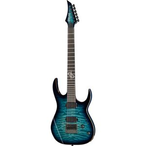 Solar Guitars S1.6AQOB Quilted Ocean Blue Br Ocean Blue Burst