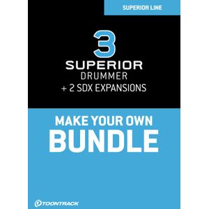 Toontrack Superior Drummer 3 Bundle