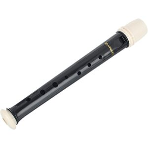 Thomann TRGK-31B Garklein Recorder Noir brillant avec anneau blanc