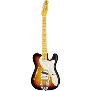 Fender 68 Tele Thinline 3CS Relic 3 Color Sunburst