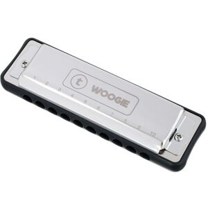 Thomann Woogie Blues Harmonica Bb Argent