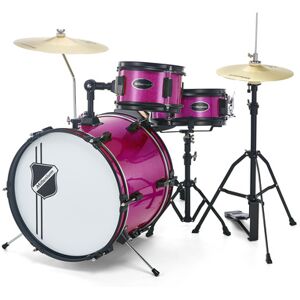 Millenium Youngster Drum Set Pink Spkl Pink Sparkle