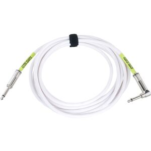 Ernie Ball Instrument Cable White 15ft Blanc