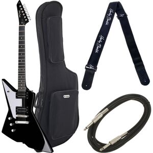 Harley Benton Extreme-76LH BK Bundle Noir