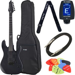 Harley Benton HWY-25BKS Progressive S Bundle Noir