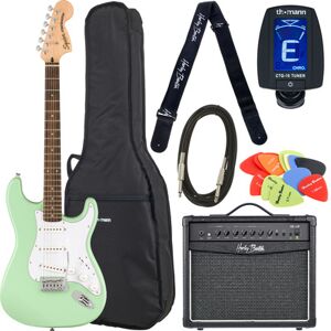 Squier Affinity Strat Laurel S Set Surf Green