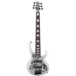 Ibanez BTB25TH6-SLM Silver Blizzard Matte