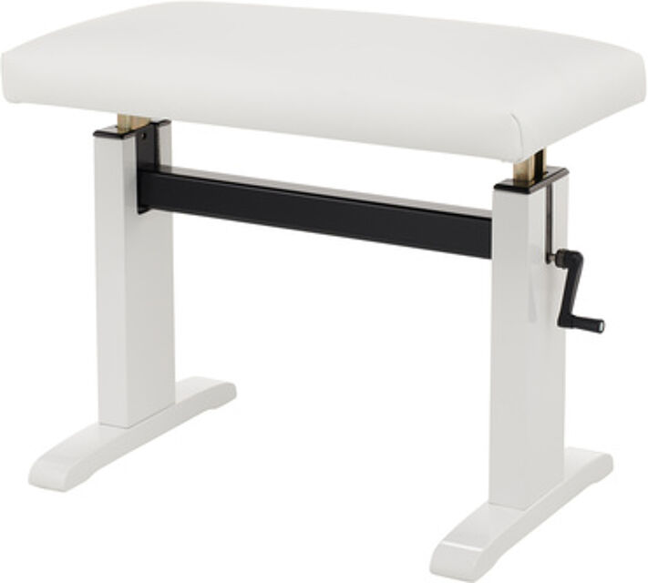Mod. 60 Piano Bench WH pol.