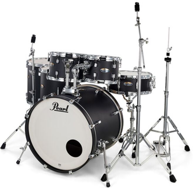 Decade Maple 6pc Satin Black Satin Slate Black