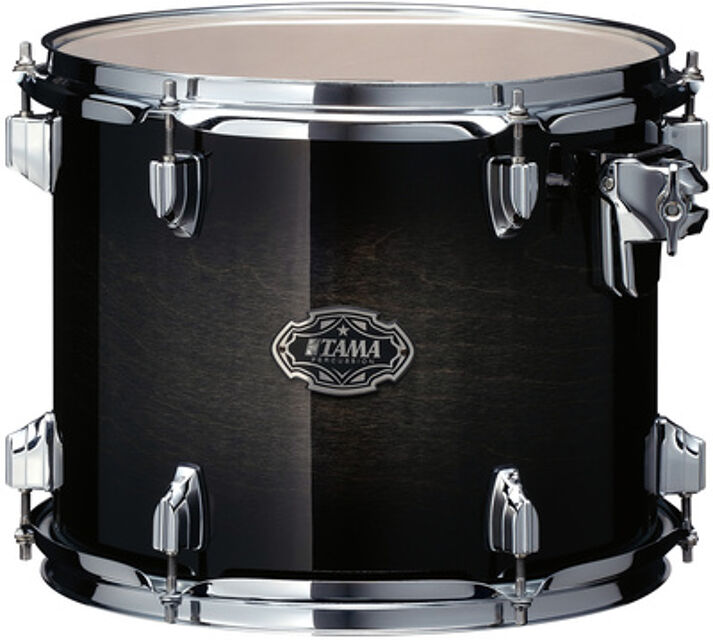 12x10 Concert Tom CCLT12D-TPB Transparent Black Burst