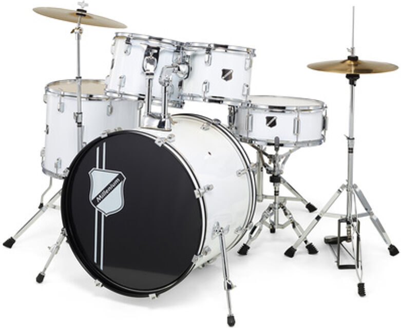 Focus 22 Drum Set White Blanc