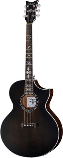 Synyster Gates SYN GA SC TBBS Trans Black Burst Satin