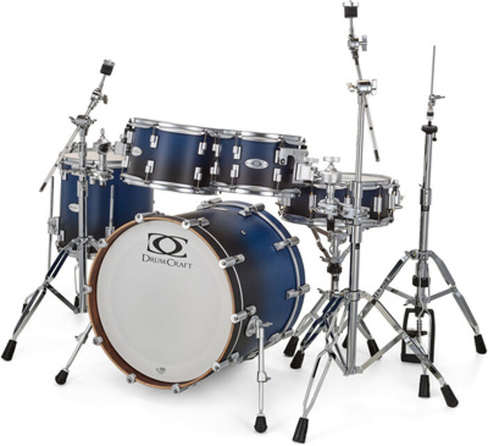 Series 6 Studio Blue Fade Black to Vivid Blue Fade