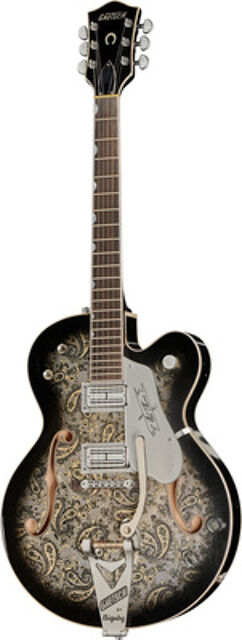 6120CST 59 Black Paisley Relic Black Paisley Top