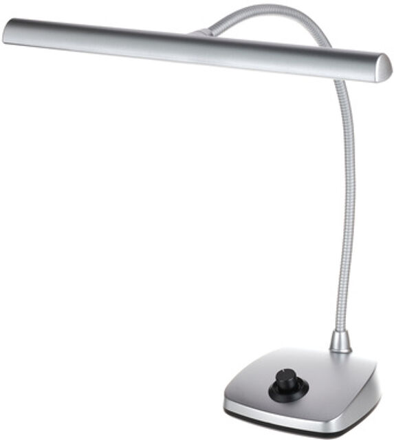 12298 LED Piano Lamp Silver Blanc chaud 3000