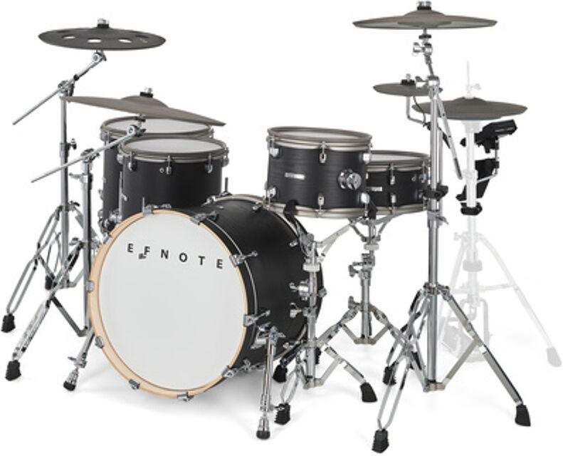 7X E-Drum Set Black Oak