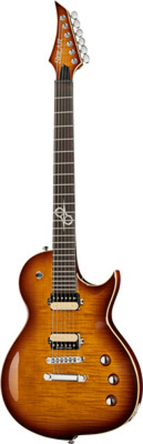 GC1.6NC Flamed Tobacco Burst Gloss