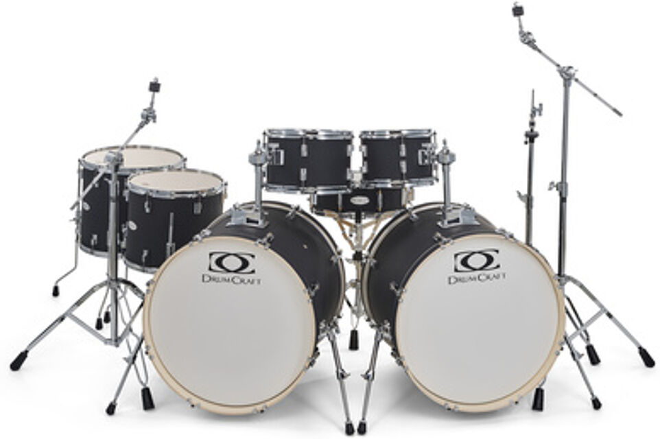 Series 3 Double Bass Set Black Noir mat