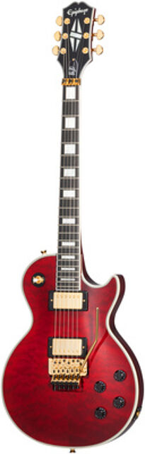 Alex Lifeson LP Custom Axcess Ruby