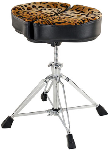 SPG-LEP-4 Spinal Drum Throne Motif léopard